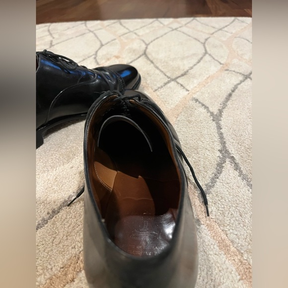 Brooks Brothers Peal & Co. Black Leather shoes - Men’s Size 11 1/2 E - Picture 9 of 14